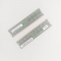 Memoria RAM 1GB PACK de 2