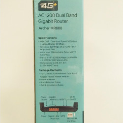 AC1200 Dual Band Gigabite Router archer MR600
